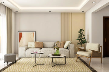 Bohemian Style Compact Convenient Living Room